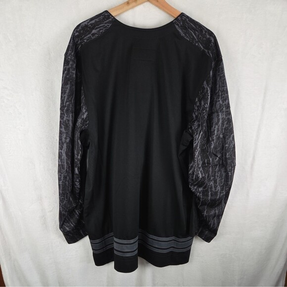 Nike Ohio State Buckeyes Black Ice Hockey Jersey Blank Size XL NWT - Picture 8 of 9